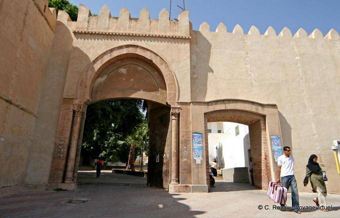 Doble puerta Beb El Kasba, Sfax - Túnez