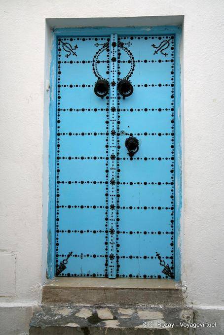 Otro ejemplo de una típica puerta, Sousse medina - Túnez