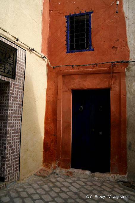 Colores en un callejón sin salida, Sousse medina - Túnez