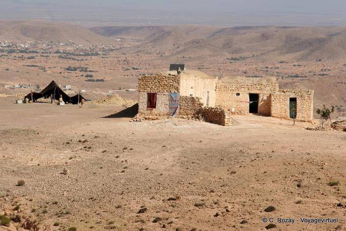 Campamento beduino, Toujane - Túnez