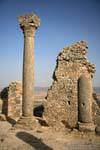 Dougga, ruinas del templo de Concordia, Túnez.