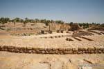 Sbeïtla, teatro, vestigio de la antigua Sufetula, Túnez.