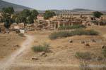 Vista Thuburbo Majus del Foro y del Capitolio, Túnez.