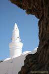Minarete, Djerba Houmt Souk Jemaa y Trouk, Túnez.