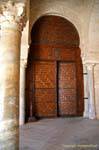 Una puerta de la mezquita de Ibn Oqba Nafaa, Kairouan, Túnez.