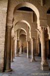 Bosque de pilares, Djemaa Sidi Uqba, Kairouan, Túnez.