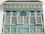 Detalle Moucharabieh, Mahdia, Túnez.