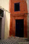 Colores en un callejón sin salida, Sousse medina, Túnez.