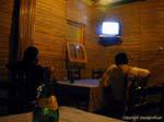 TV en el pub perdió a Tamerza, Túnez.