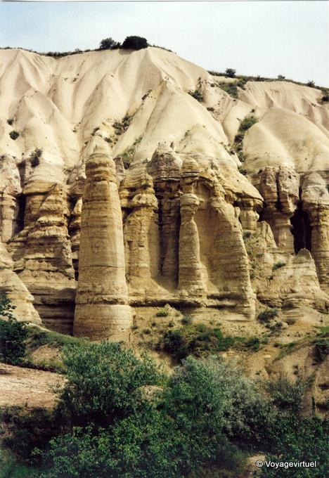 Hoodoos en desarrollo, Capadocia - Turquía