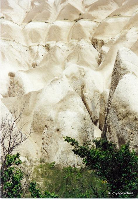 Mar de olas blancas, Capadocia paisaje - Turquía