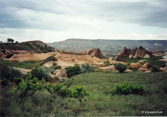 Paisaje de Capadocia (Kapadokya) - Turquía