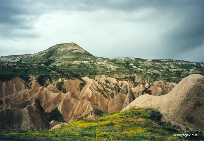 Rose Valley desde arriba, Capadocia - Turquía