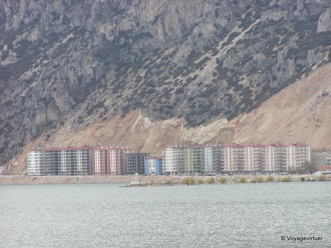 Nueva ciudad, Egirdir - Turquía