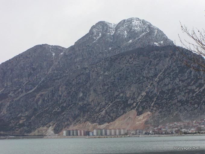 Tomando en la montaña, Egirdir - Turquía