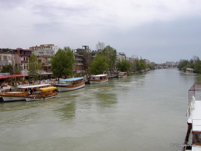 Los bancos del río Manavgat - Turquía