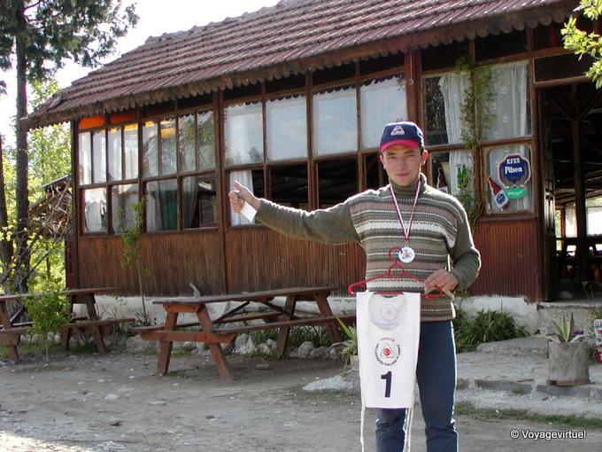 Campeón Kayak, de Köprülü - Turquía