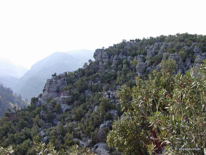 Entorno Karst en Selge - Turquía