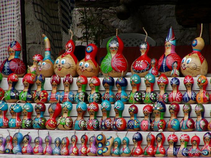 Calabazas y muñecas, Alanya - Turquía