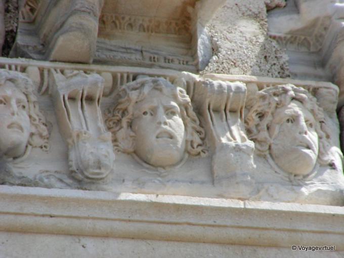 Templo romano de Dionisio, Side - Turquía