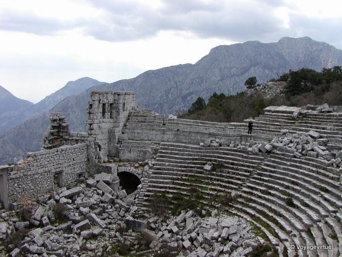 Termessos y teatro - Turquía