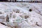 Pamukkale, Castillo de Algodón, Turquía.