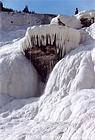 Pamukkale, Concreciones toba Inmaculada, Turquía.