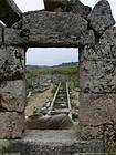 Parte de la fuente dedicada a Septimio Severo, Perge, Turquía.
