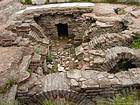 Sitio de Perge, baños en buen estado, Turquía.