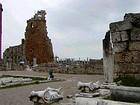 Puerta helenística, Perge, Turquía.
