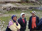Sonrisas de las mujeres turcas, Selge, Turquía.