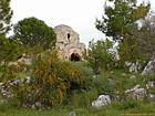 Iglesia de la época bizantina, Alanya, Turquía.