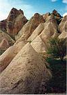 Pezones a Goreme, Capadocia, Turquía.