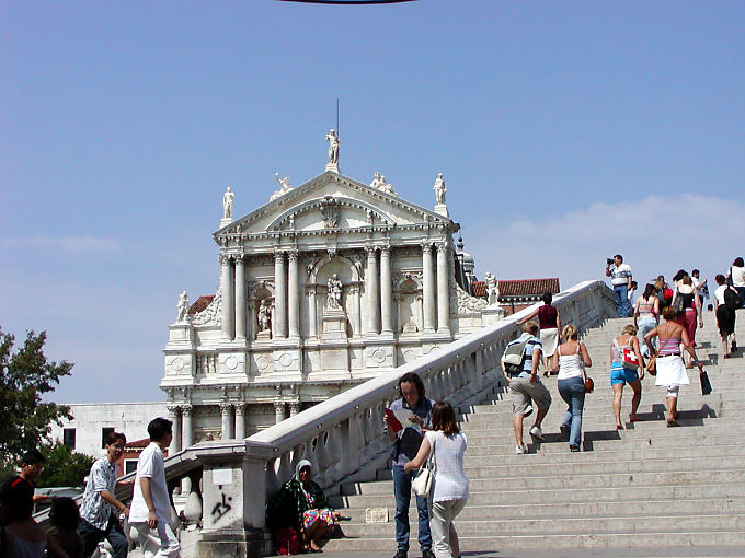 Puente de los Descalzos y Santa Maria di Nazaret, Venecia, Italia