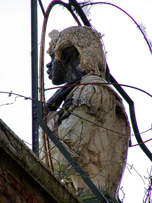 El guardia negro, Venecia, Italia