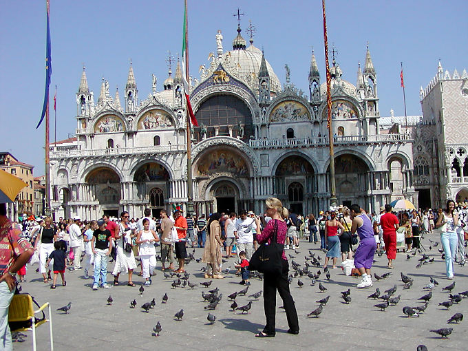 Piazza San Marco, Basílica de San Marcos, Venecia, Italia